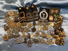 Job Lot Military Cap badges