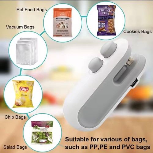 Mini heat bag sealer - mini, handheld