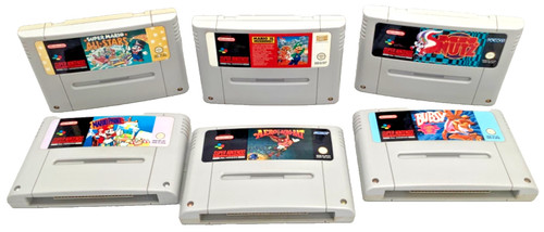Snes games cartridges - snes, pal)