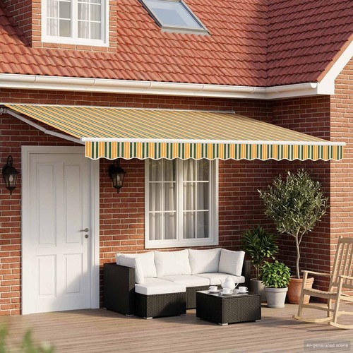 Electric retractable awning - electric,