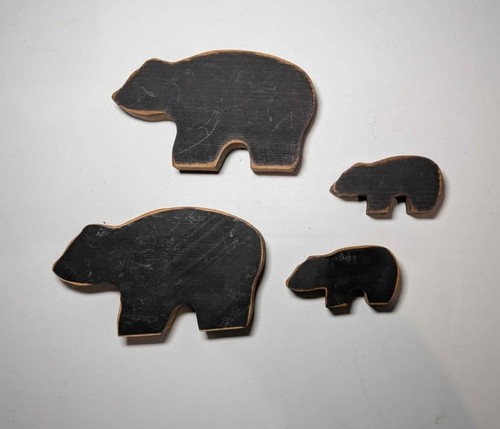 Set wooden black - wooden,