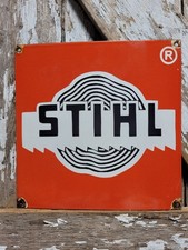 VINTAGE STIHL PORCELAIN SIGN