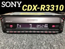 Sony Cdx-R3310 Car Cd Receiver (2005) In-Dash Single Din Stereo Head Unit Audio