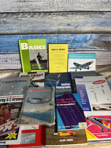 Vintage aeromodelling books - aeromodelling,