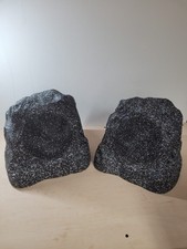 Herdio Bluetooth Outdoor Rock Speakers Waterproof Garden Audio Pair 6.5/8"