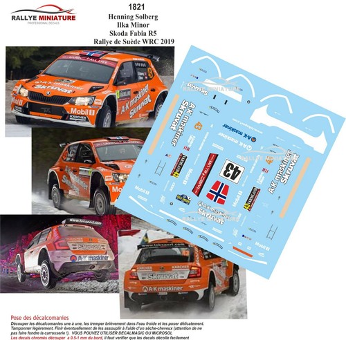 Decals ref 1821 skoda - 1/32,