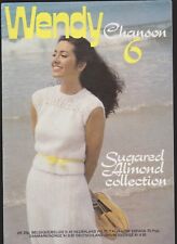 Wendy Chanson Knitting Pattern Booklet 6 Sugared Almonds Jackets, Skirt and Tops