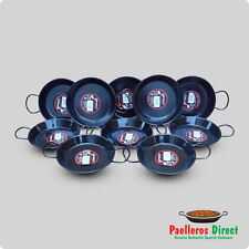 Set of 10 x 15cm Enamelled