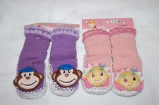 Toddler Baby TWO PAIR Booties