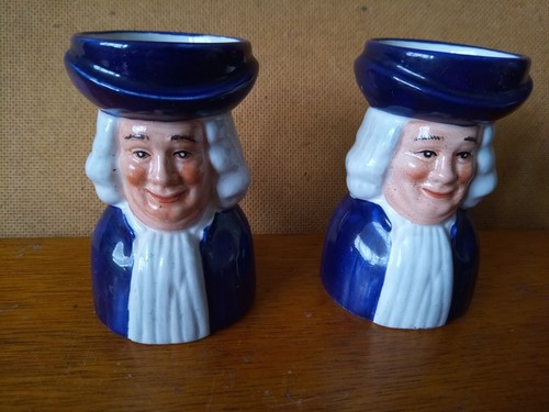 Small toby jugs - 2, jugs.