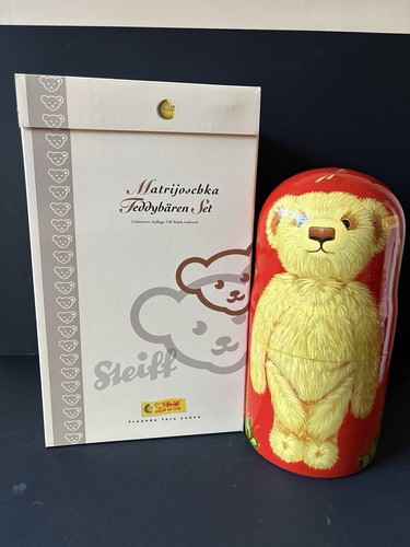 Steiff matrioschka teddy bear - steiff,