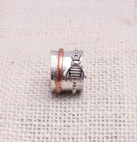 Nice honey bee two tone - honey, 925
