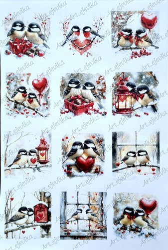 Paper for decoupage and - paper,