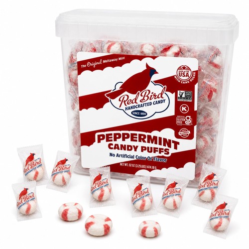 Red bird soft peppermint - bird,