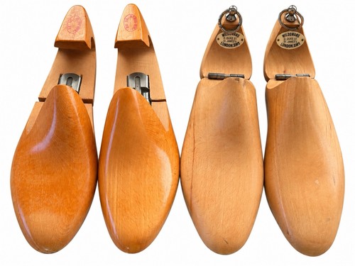 Vintage lot wooden shoe - lot,