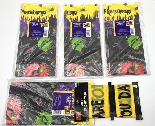 Vintage goosebumps paper table - vintage,