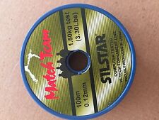 Match Team Line, Formerly Silstar, 100m spool, Low Diameter Mono, Free P&P 