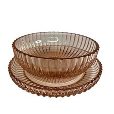 Anchor Hocking QUEEN MARY Pink