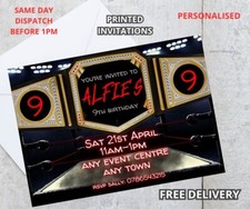 Personalised PRINTED Wrestling