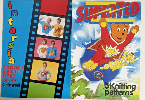 Superted intarsia jumper - 5,