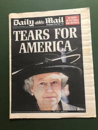 2001 newspaper terrorist - newspaper,