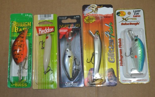 Assorted fishing lures - fishing,