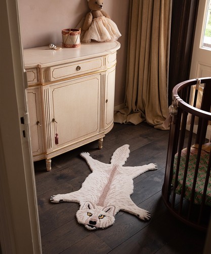 Faux fur animal print hide - fur,