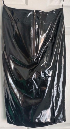 Pvc pencil skirt lace - pvc, up