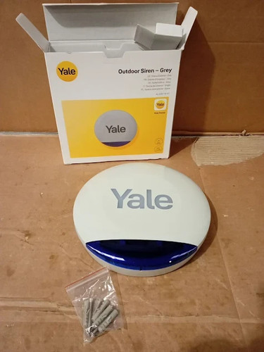 Yale outdoor siren grey - outdoor,