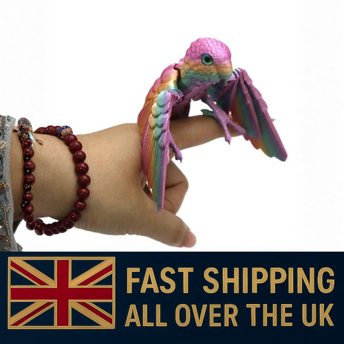 Sparkling printed parrot - sparkling,