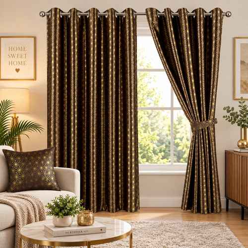 Blackout eyelet curtains - eyelet,