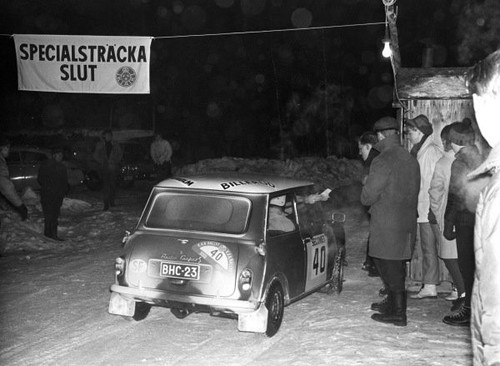 Mini cooper 1967 rally car - cooper,