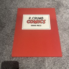 R. Crumb Comics First Edition GINGKO PRESS 1992 Red Variant