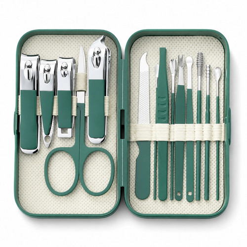 14pc manicure pedicure set - manicure,