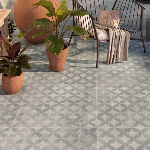 Outdoor porcelain tile blue - porcelain,