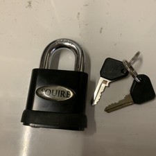 Squire SS50 Open Shackle Padlock  Stronghold High Security 2 Keys