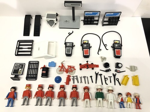 Vintage playmobil esso - vintage, garage