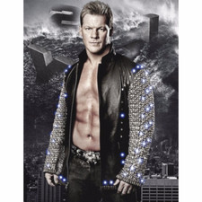 MEN'S CHRIS JERICHO LIMITED EDITION LED LIGHT STUDDED JACKET