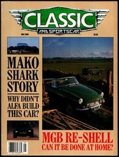 MAY 1989 CLASSIC AND SPORTSCAR