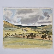 R. M. Jones Signed Watercolour