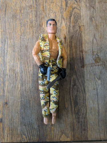 Vintage action man desert camo - action,