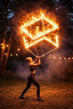 Acrobatic Fire Cube Steel