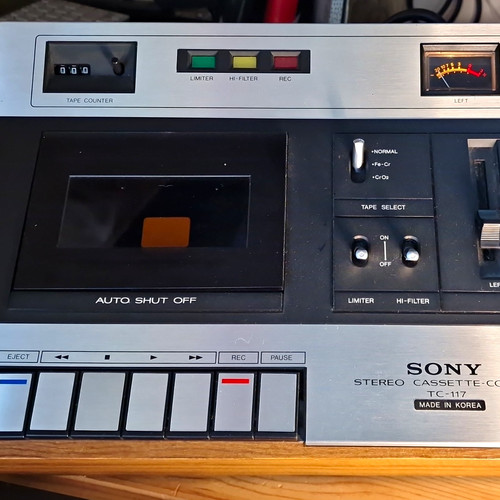 Sony 117 stereo cassette - stereo,