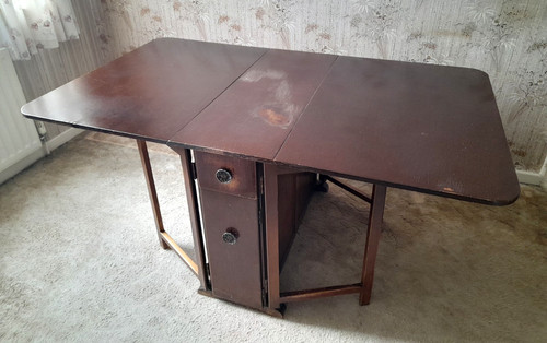Vintage drop leaf - leaf, with