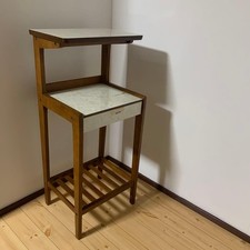 Showa retro 3-tier shelf with