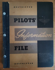 Pilots Information File 1945 WW2 USAAF Army Airforce B17 File Book