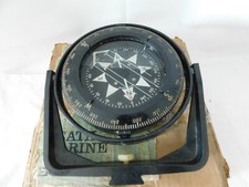 HEATH MARINE SOWESTER BOSUN GIMBAL COMPASS SWMF 42061 c/w INSTRUCTIONS & BOX