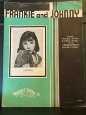 Frankie & Johnny sheet music 1935 Ukulele & Guitar Vintage