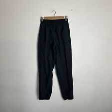 Adidas Tracksuit Bottoms Pants Men's Small Dark Grey Cuffed Ankles Zip Pockets