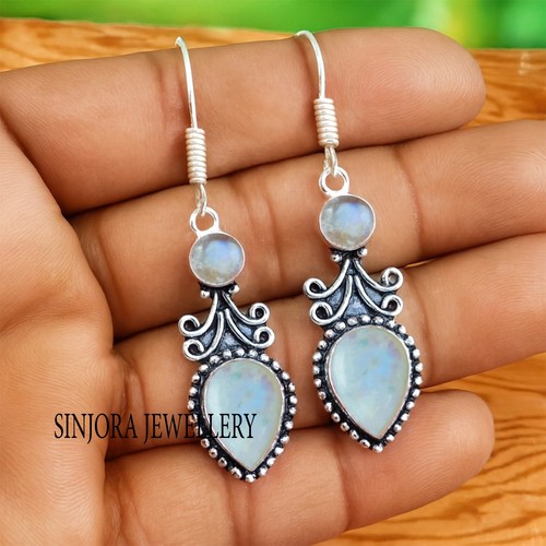 Rainbow moonstone 925 sterling - 925,